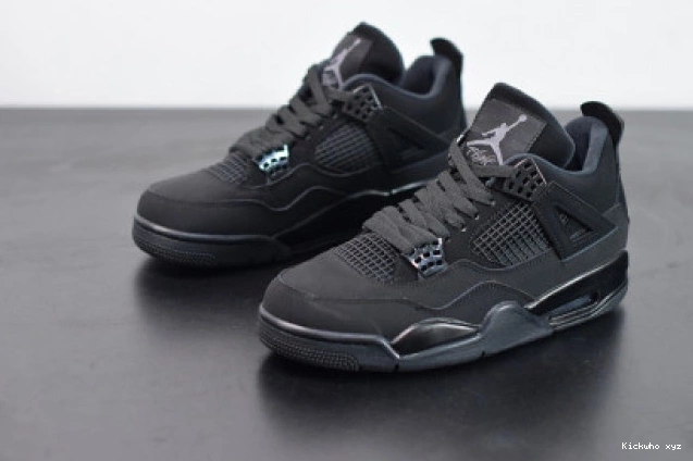 Air Black Jordan 4 (2020) CU1110-010 Cat 0804